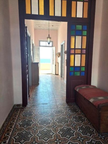 Kalyves Kreta, Kalyves: Elegante neoklassizistische Villa am Meer zu verkaufen Haus kaufen